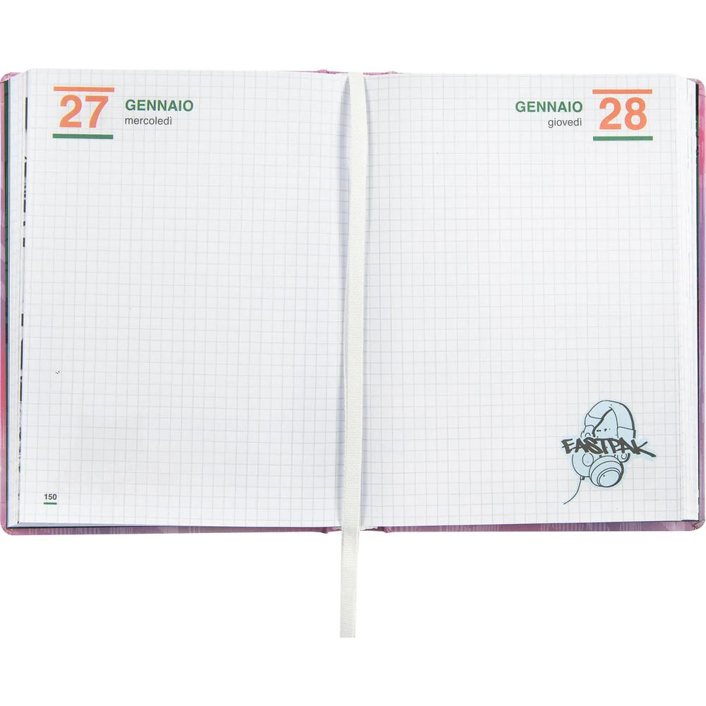 Diario 13 Mesi 2026/27 - Eastpak - Giornaliero Rosa