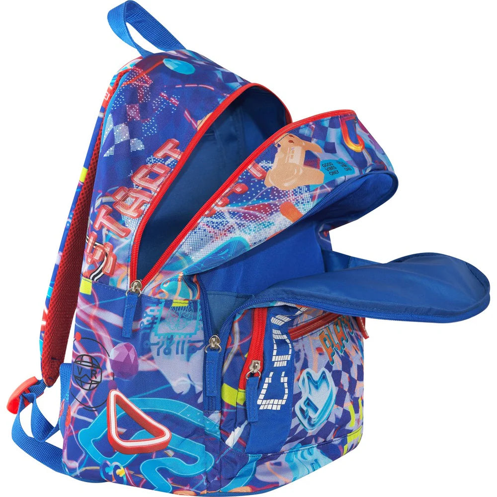 Zaino organizzato COMIX Bright Blu