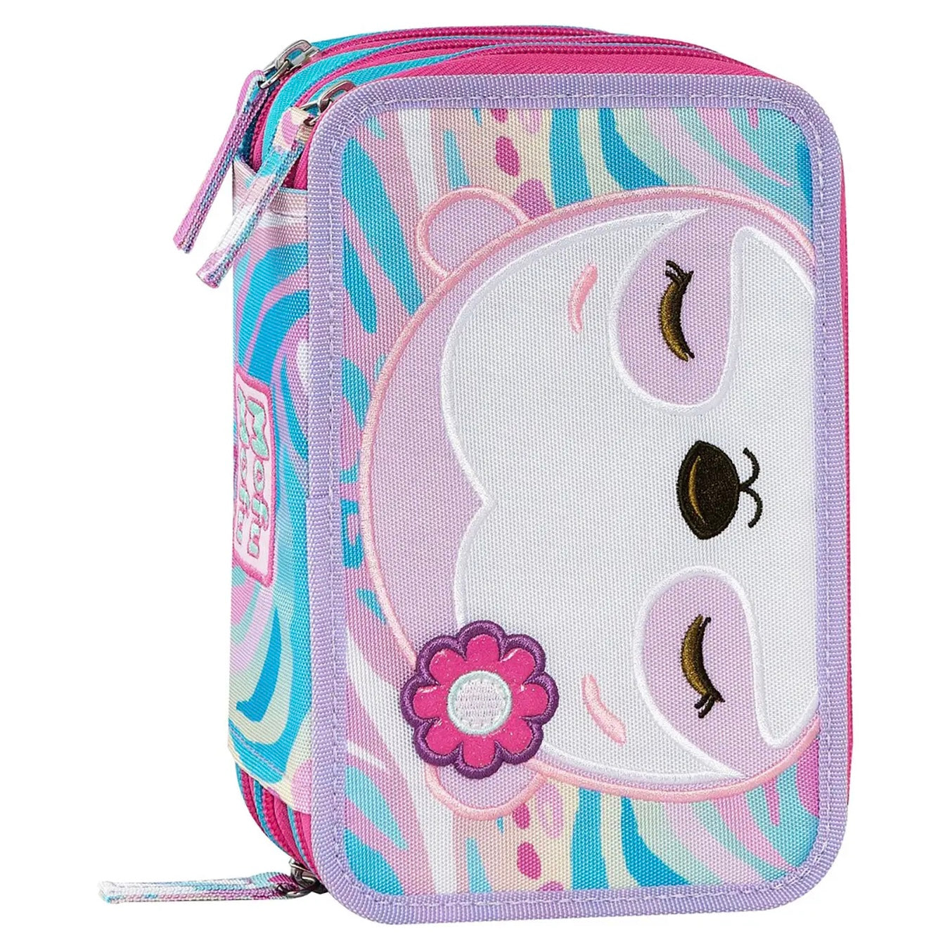 Astuccio 3 Zip Mofu Mofu Bradipo