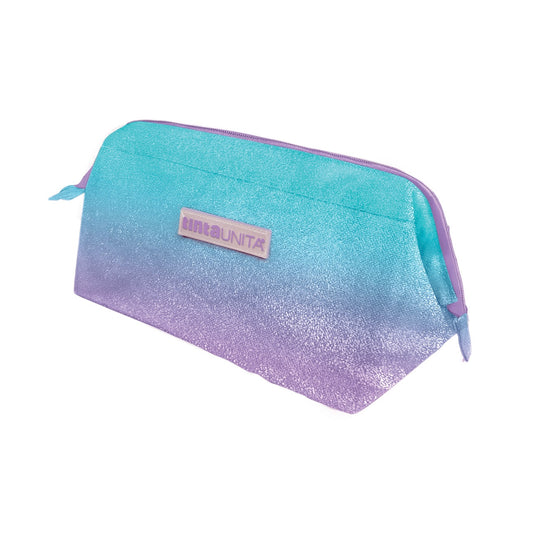 Astuccio Bustona Triangolare Gradient Azzurro - Tinta Unita Glamour