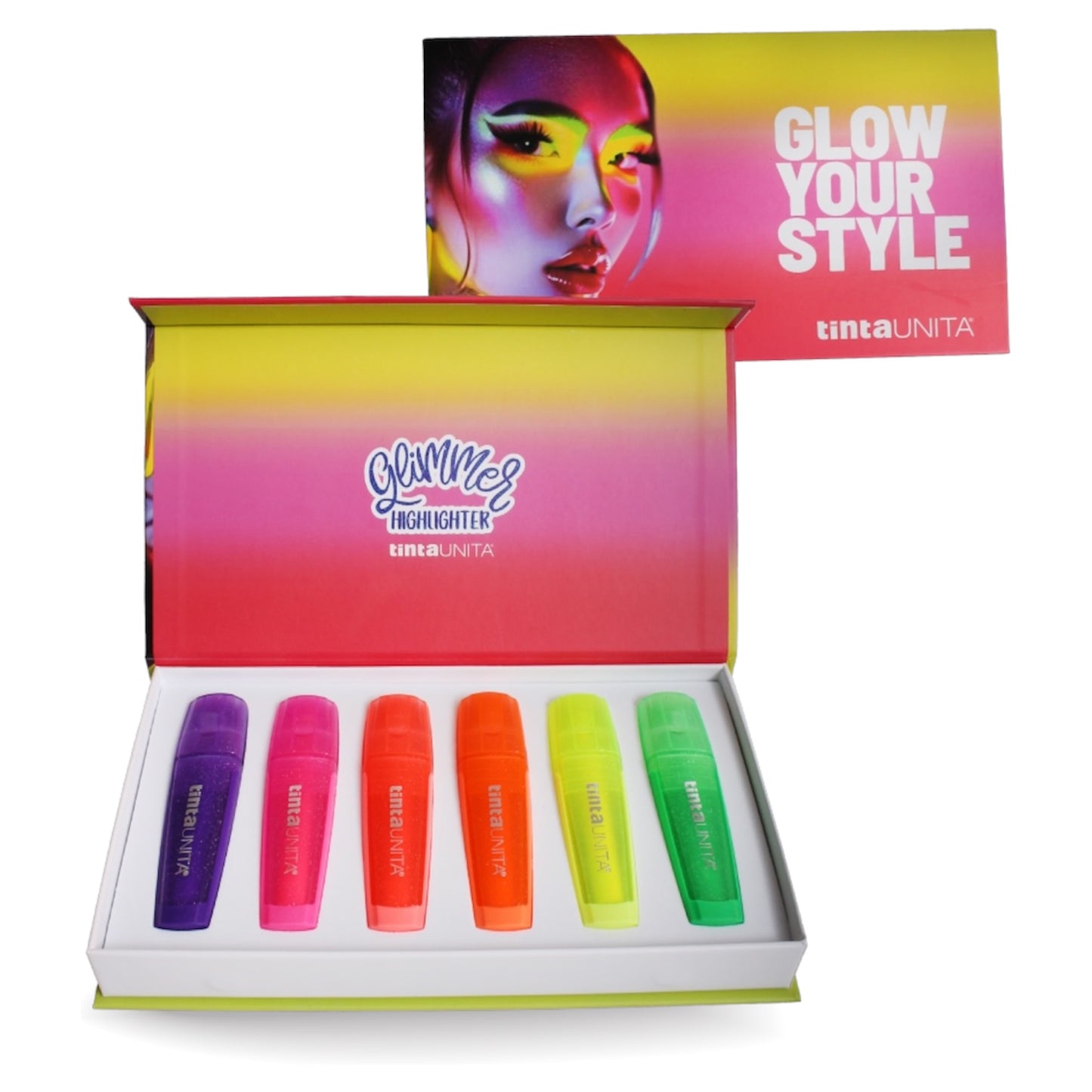 Box Evidenziatori Glimmer - Tinta Unita
