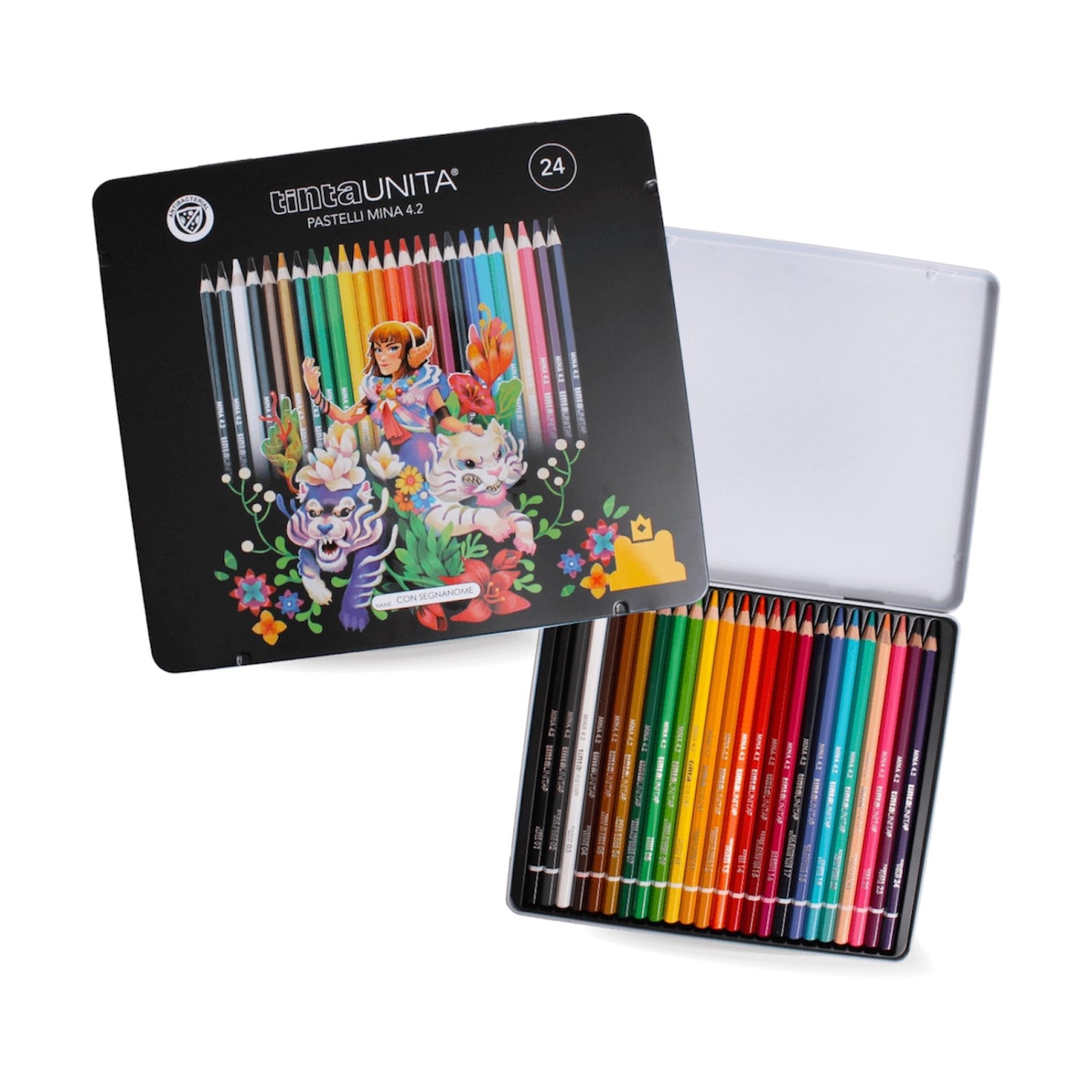 Metal Box Pastelli Fraffrog Edition - Tinta Unita