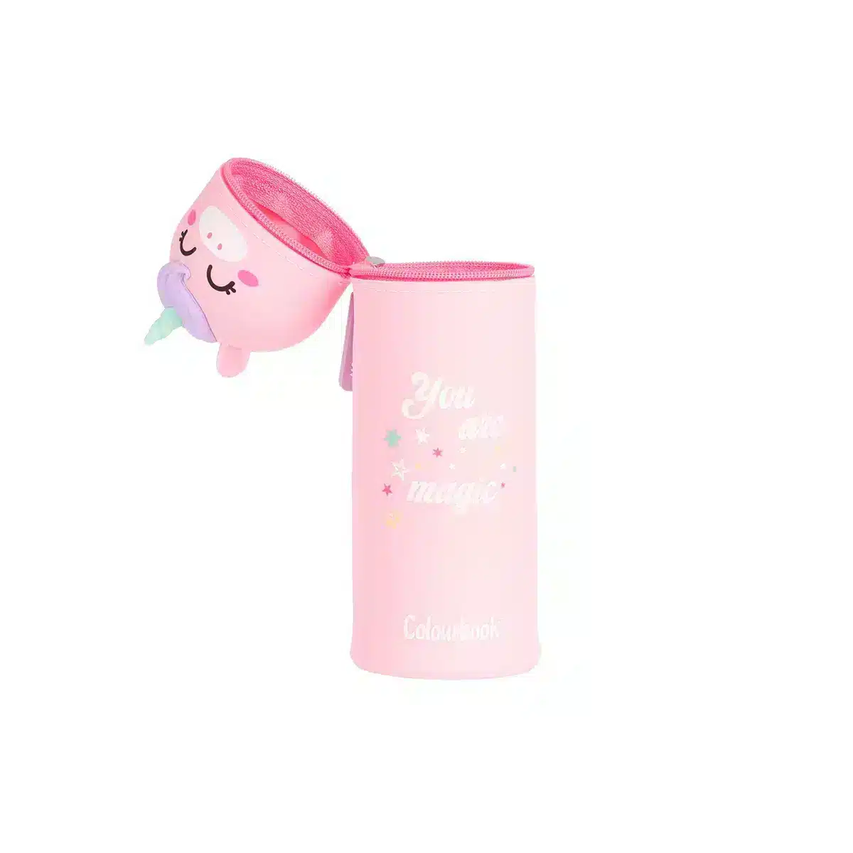 Astuccio portapenne in silicone Unicorn