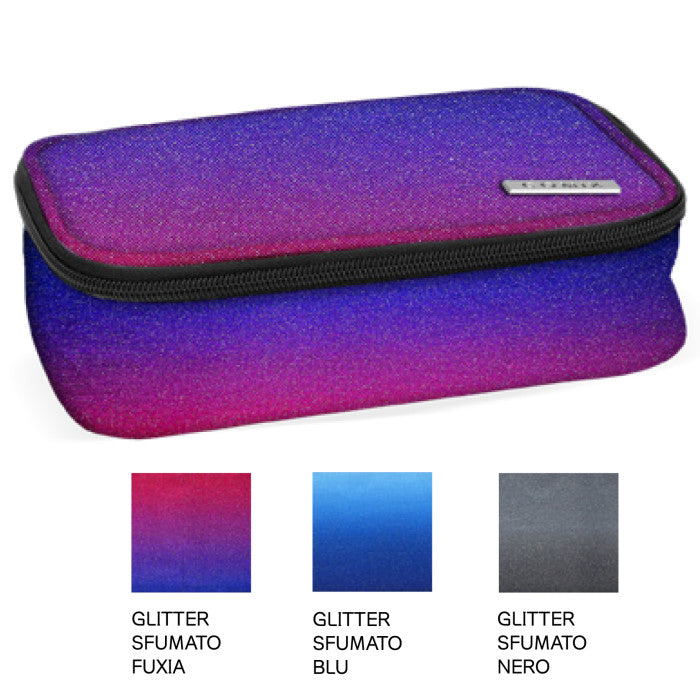 Astuccio Rettangolare Maxi Sfumato Glitter - COMIX