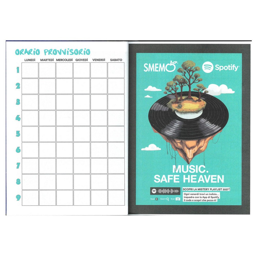 Diario Agenda 16 Mesi 26/27 Special Smemoranda