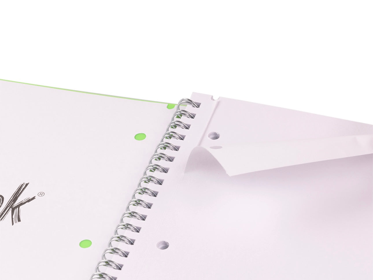 Quaderno a spirale A4 Fluo – Foglio bianco