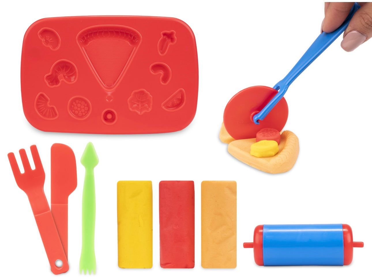 Set plastilina KidDO’ – La Pizzeria