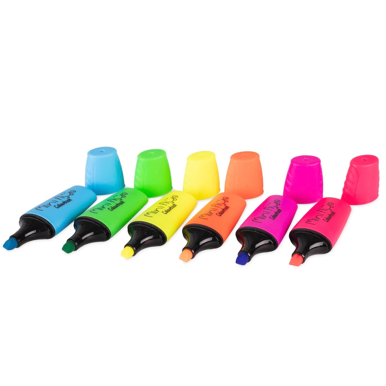Taschetta 6 mini evidenziatori profumati – Mini Fluo