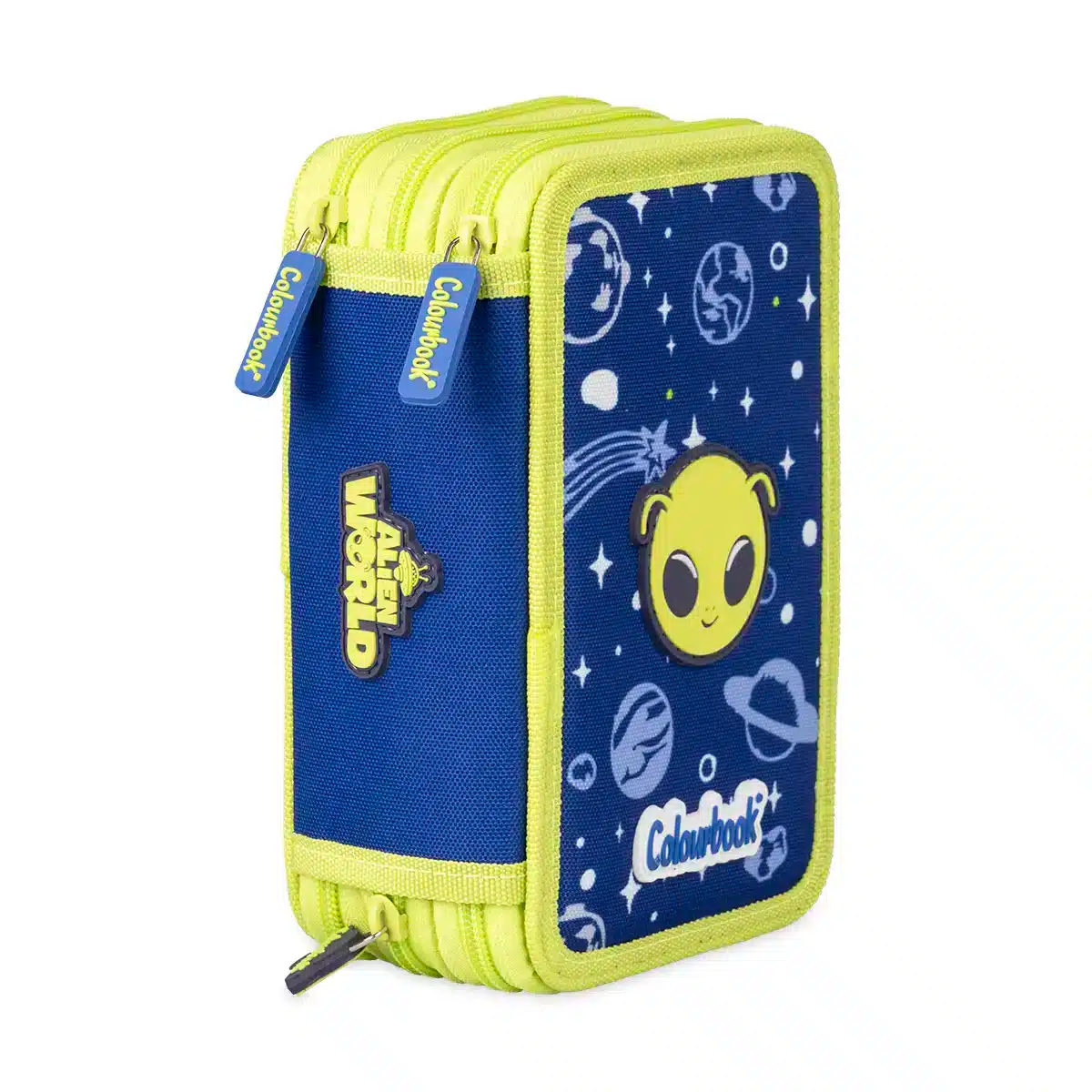 Astuccio 3 zip Alien World