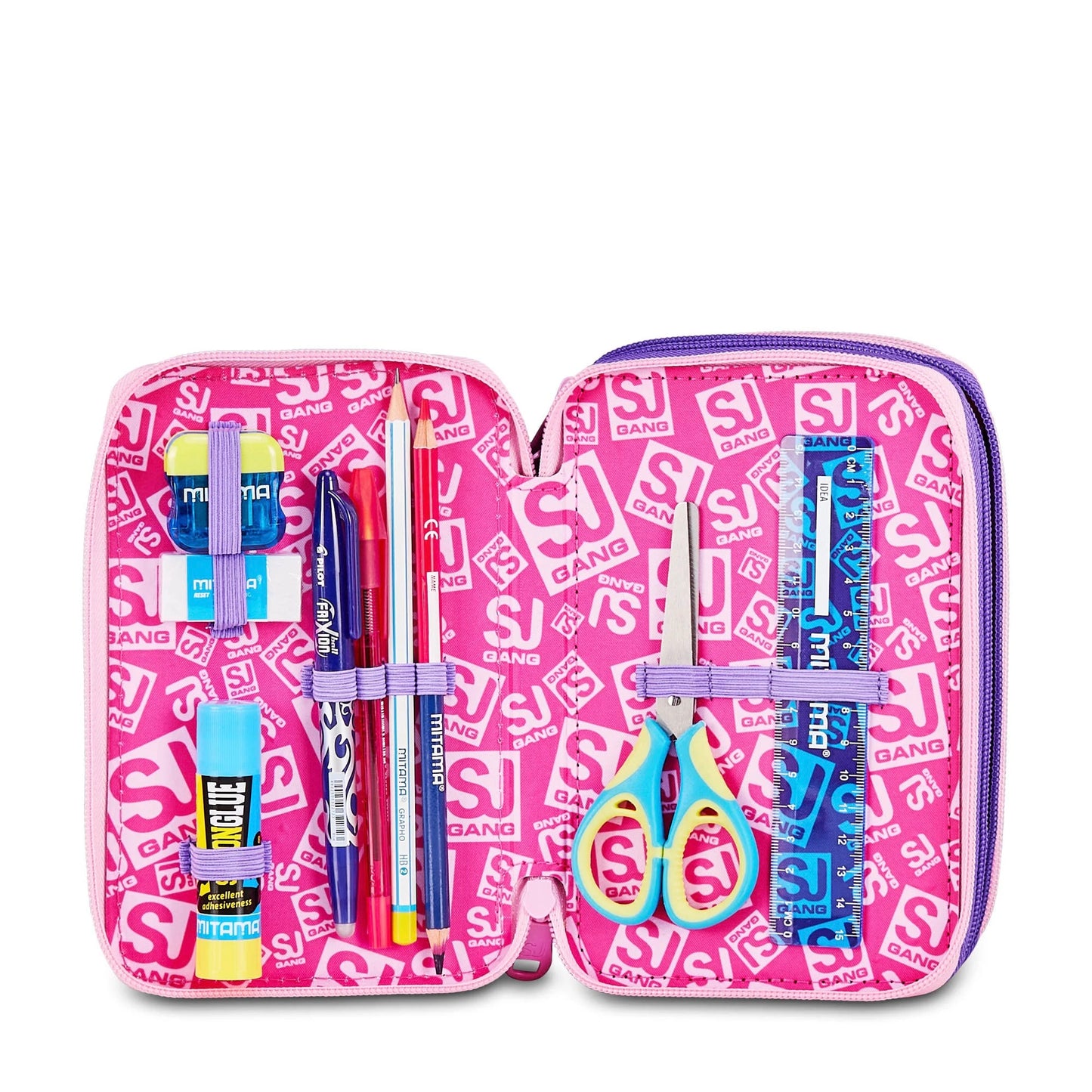 Astuccio 3 Zip 3D - Glowcat