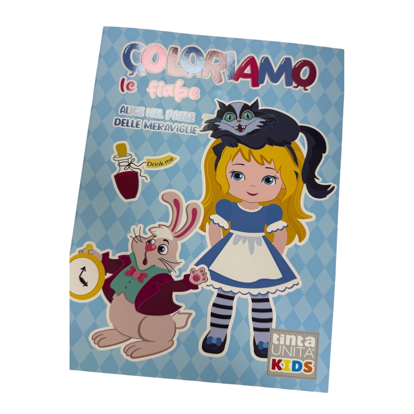 Album Da Colorare con Bolle di Sapone - Tinta Unita Kids