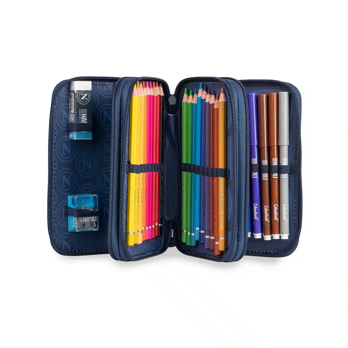 Astuccio 3 zip SSC Napoli