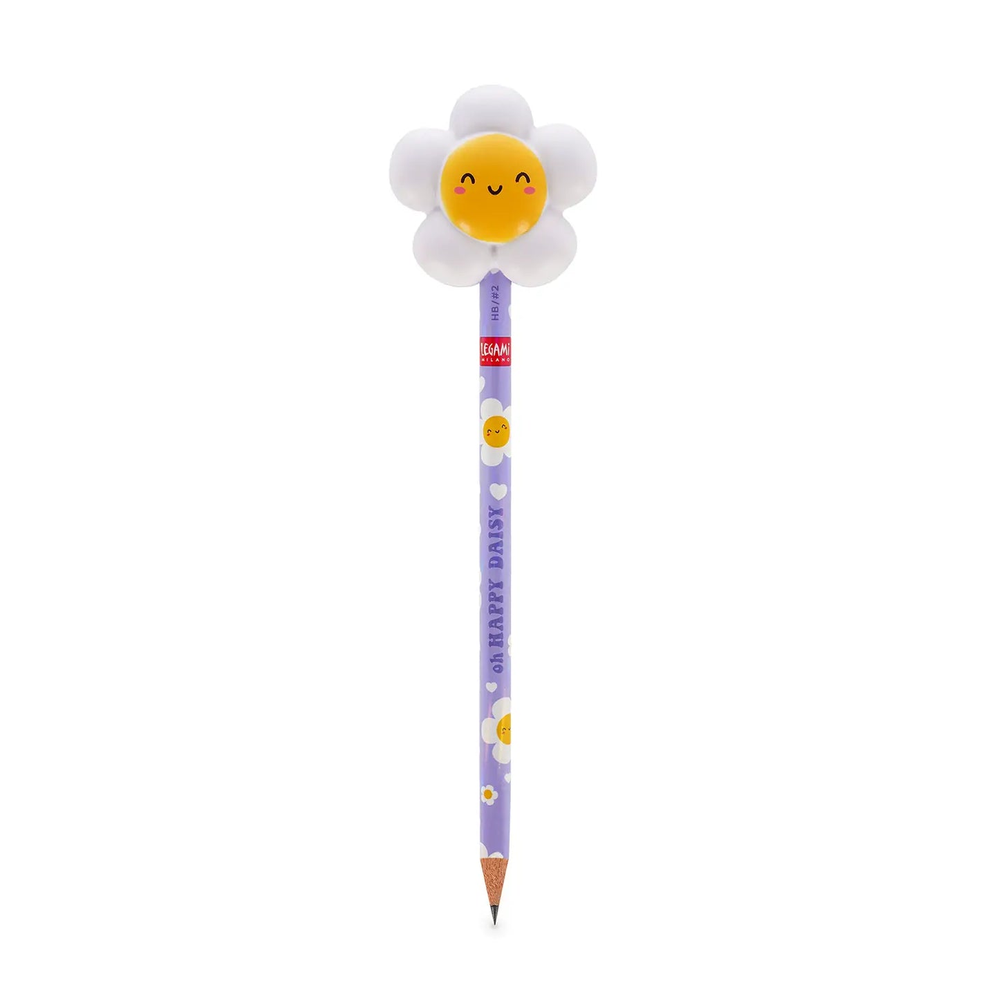 Matita con Antistress Squeezies - Daisy