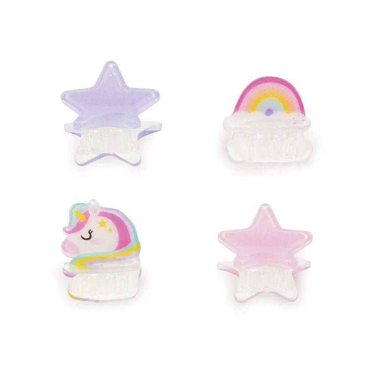 Set di 4 Mini Mollette per Capelli - Clip me up!