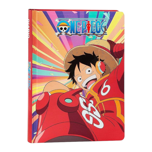 Diario 12 Mesi 2026/27 - One Piece  - Datato Rosso