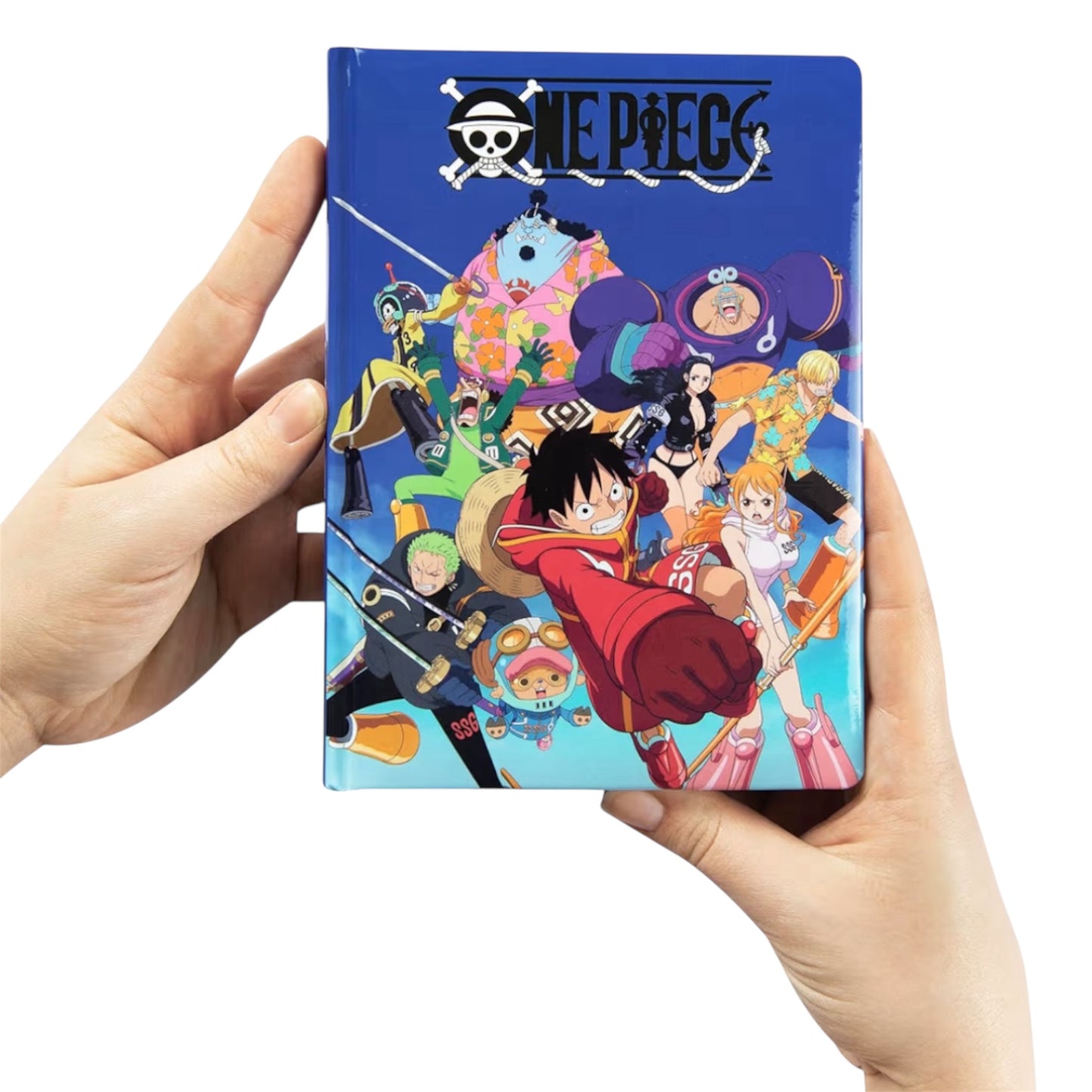 Diario 12 Mesi 2026/27 - One Piece  - Non Datato Blu