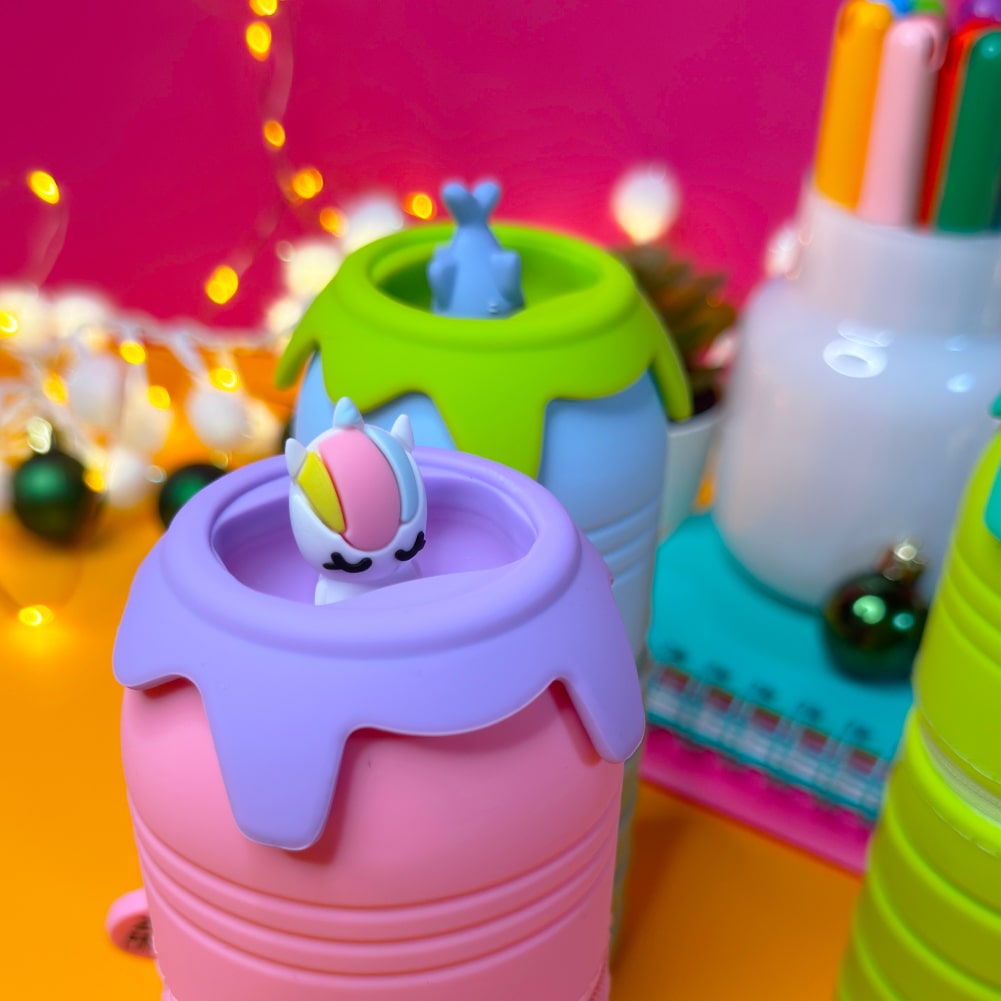 Astuccio Squeezy Me - Tinta Unita Zoo