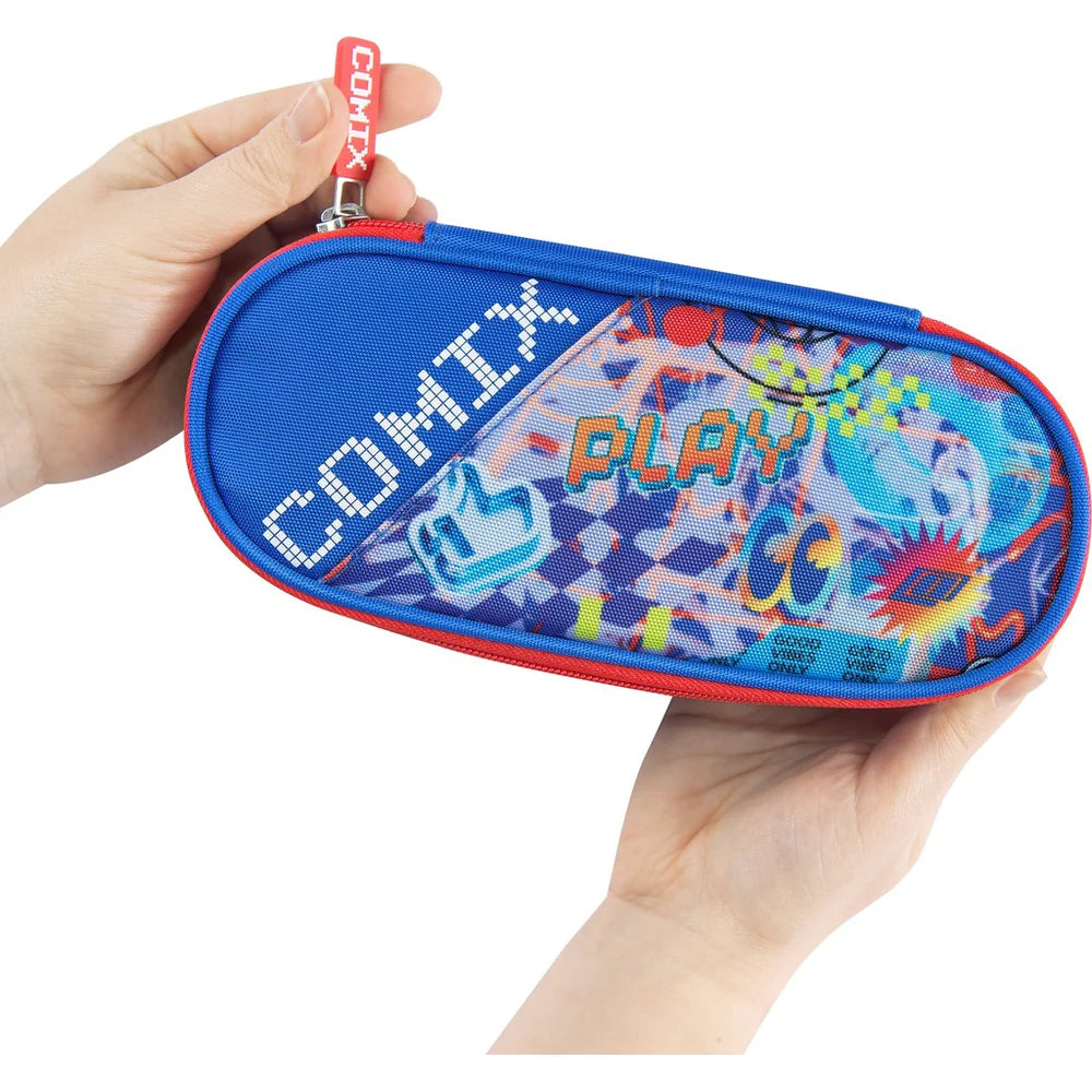 Astuccio ovale COMIX Bright Blu
