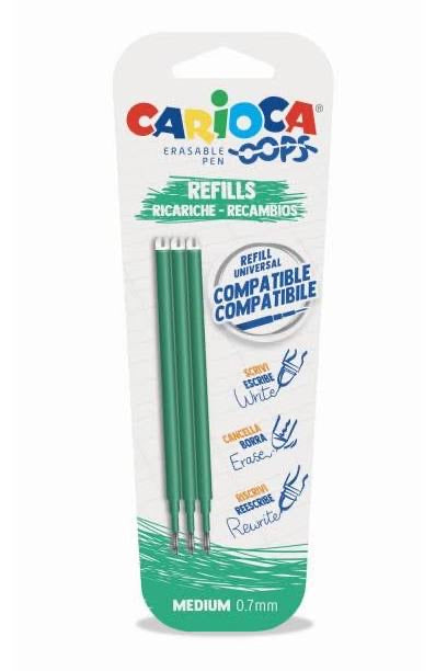 Refill penna cancellabile CARIOCA OOPS