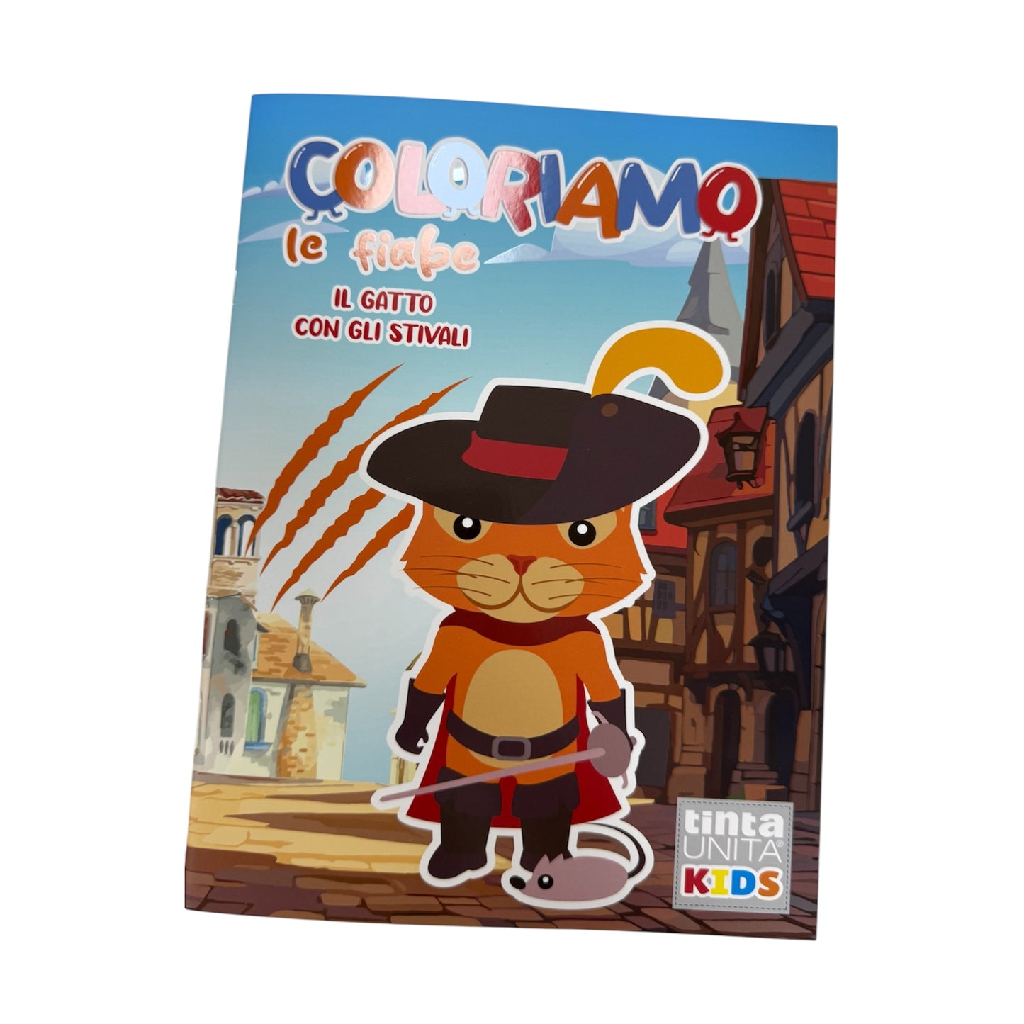 Album Da Colorare con Bolle di Sapone - Tinta Unita Kids