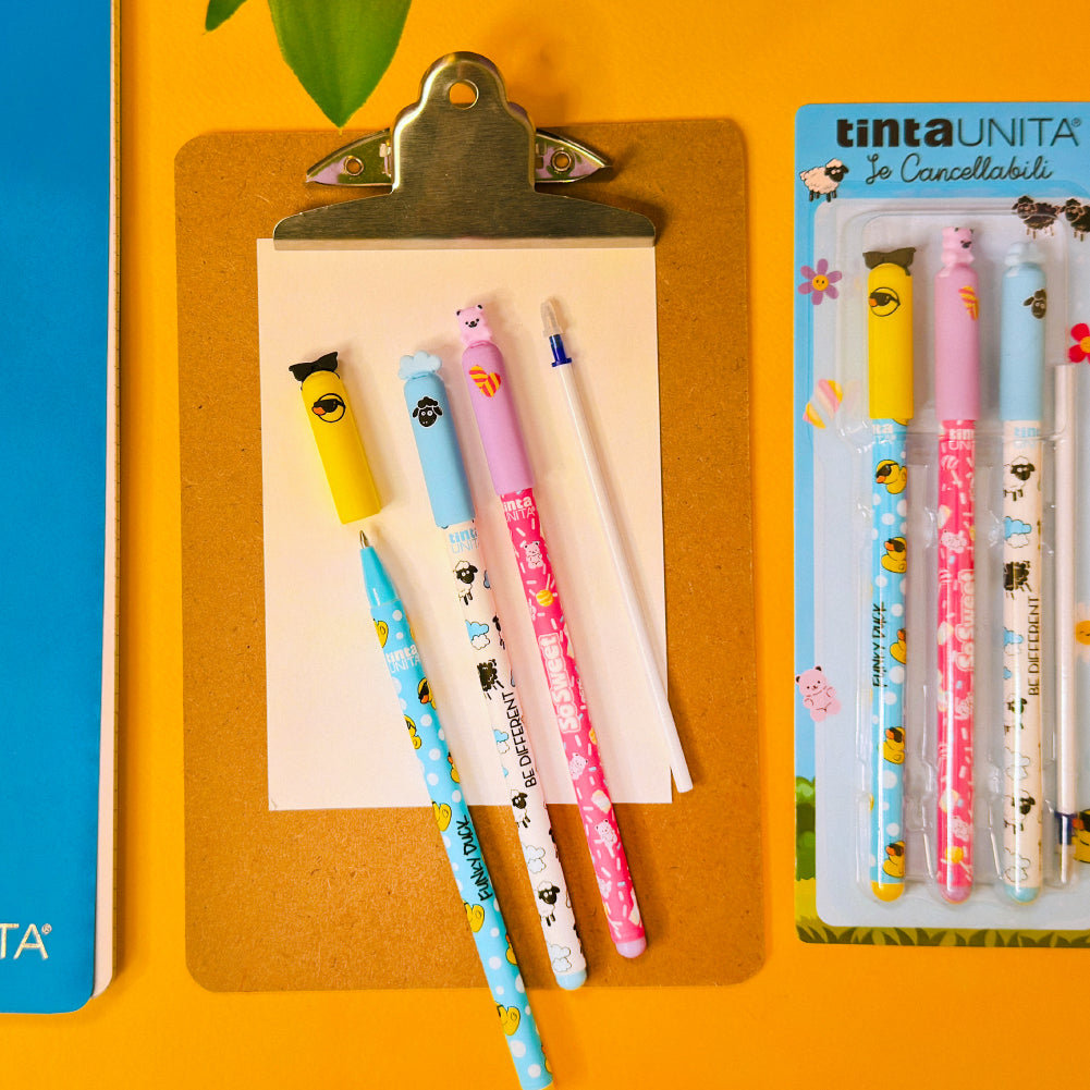 Set 3 Penne Be Different Limited Edition - Tinta Unita