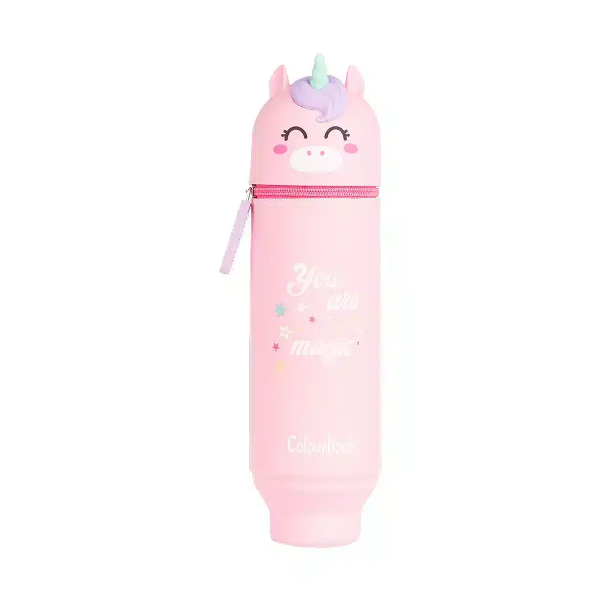 Astuccio portapenne in silicone Unicorn