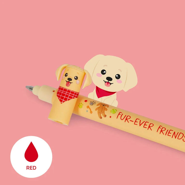 Set di 3 Penne Gel Cancellabili - Fur-ever Friends - Erasable Pen