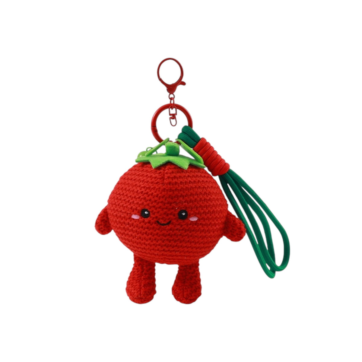 Portachiavi Crochet Pomodoro - Itotal