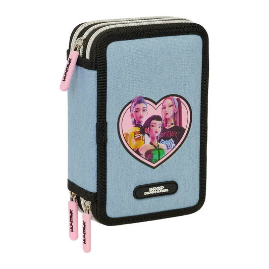 Astuccio 3 Zip K-Pop Demon Hunters