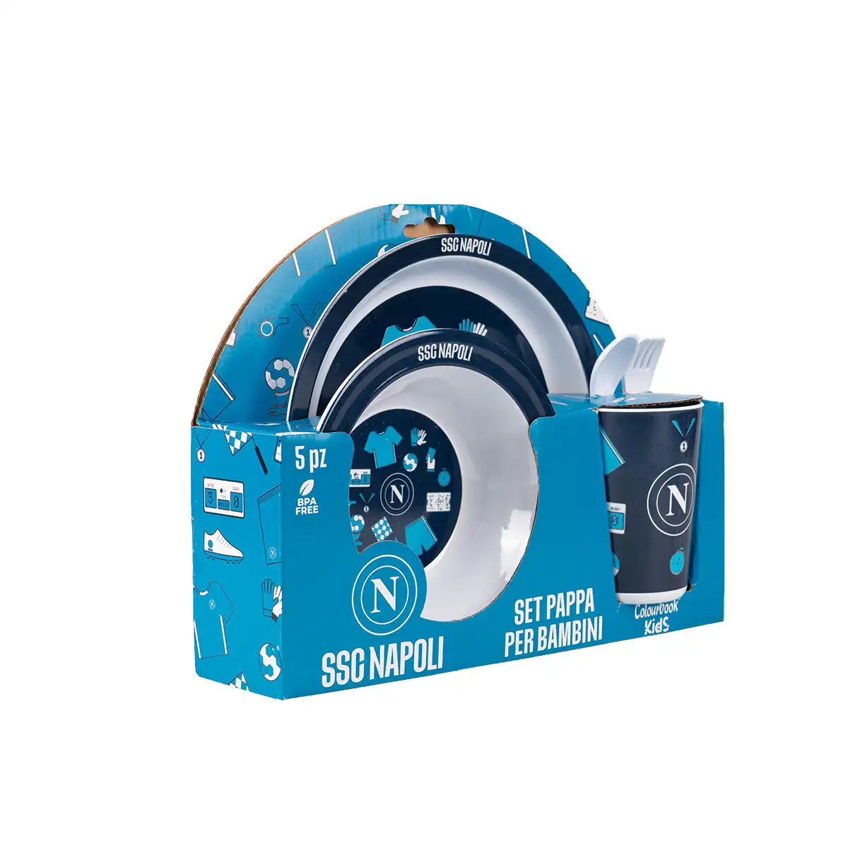 Set pappa per bambini SSC Napoli