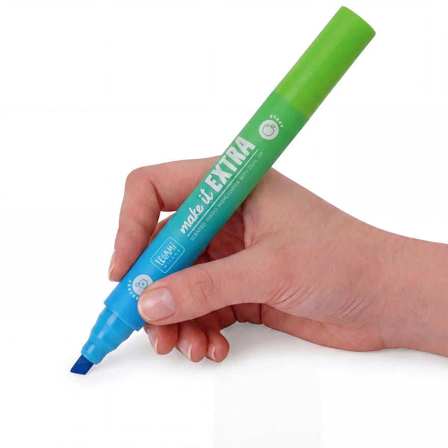 Evidenziatore Gigante Profumato con Doppia Punta - Make It Extra
