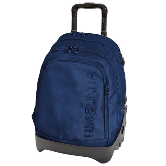 Zaino Trolley Cross Excellent Blu Navy - Tinta Unita