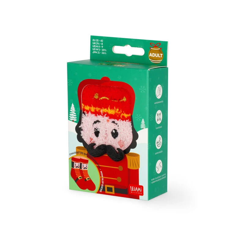 Snowman Non-Slip Socks - It's a Match!