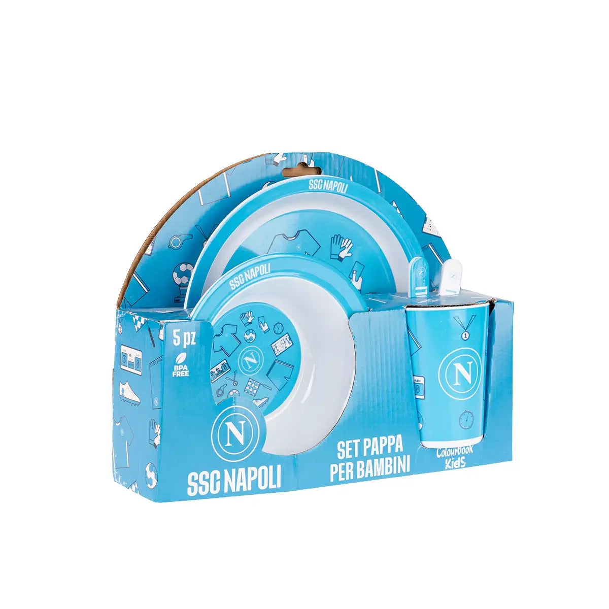 Set pappa per bambini SSC Napoli