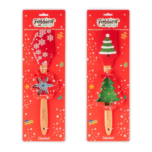 Spatola natalizia da cucina con formina omaggio
