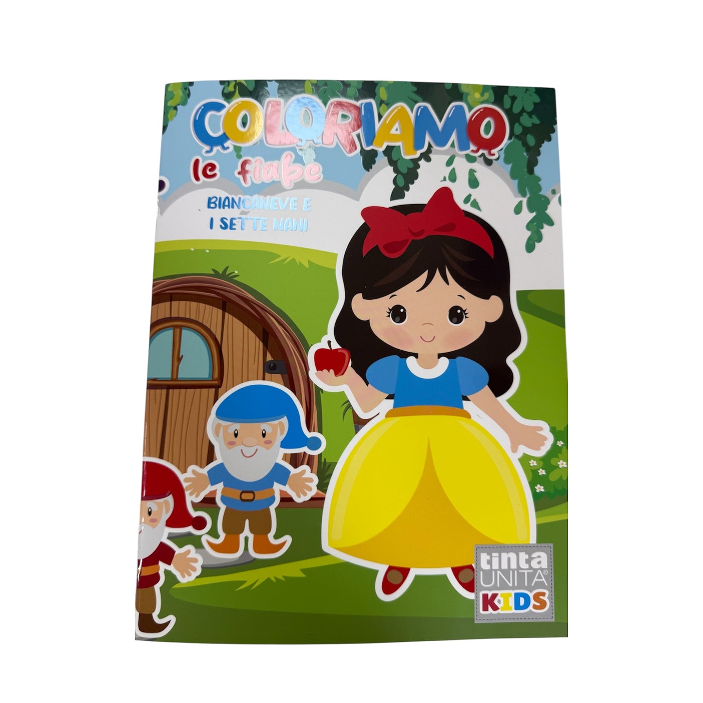Album Da Colorare con Bolle di Sapone - Tinta Unita Kids