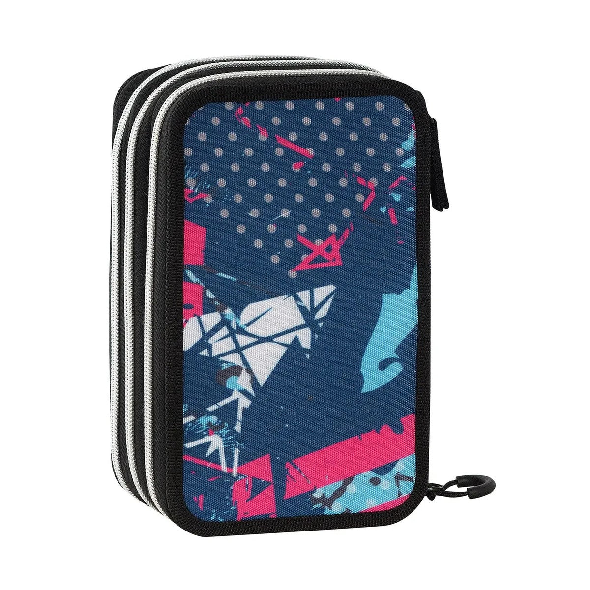 Astuccio 3 Zip Comix Wbs 2.0 Mix Pink