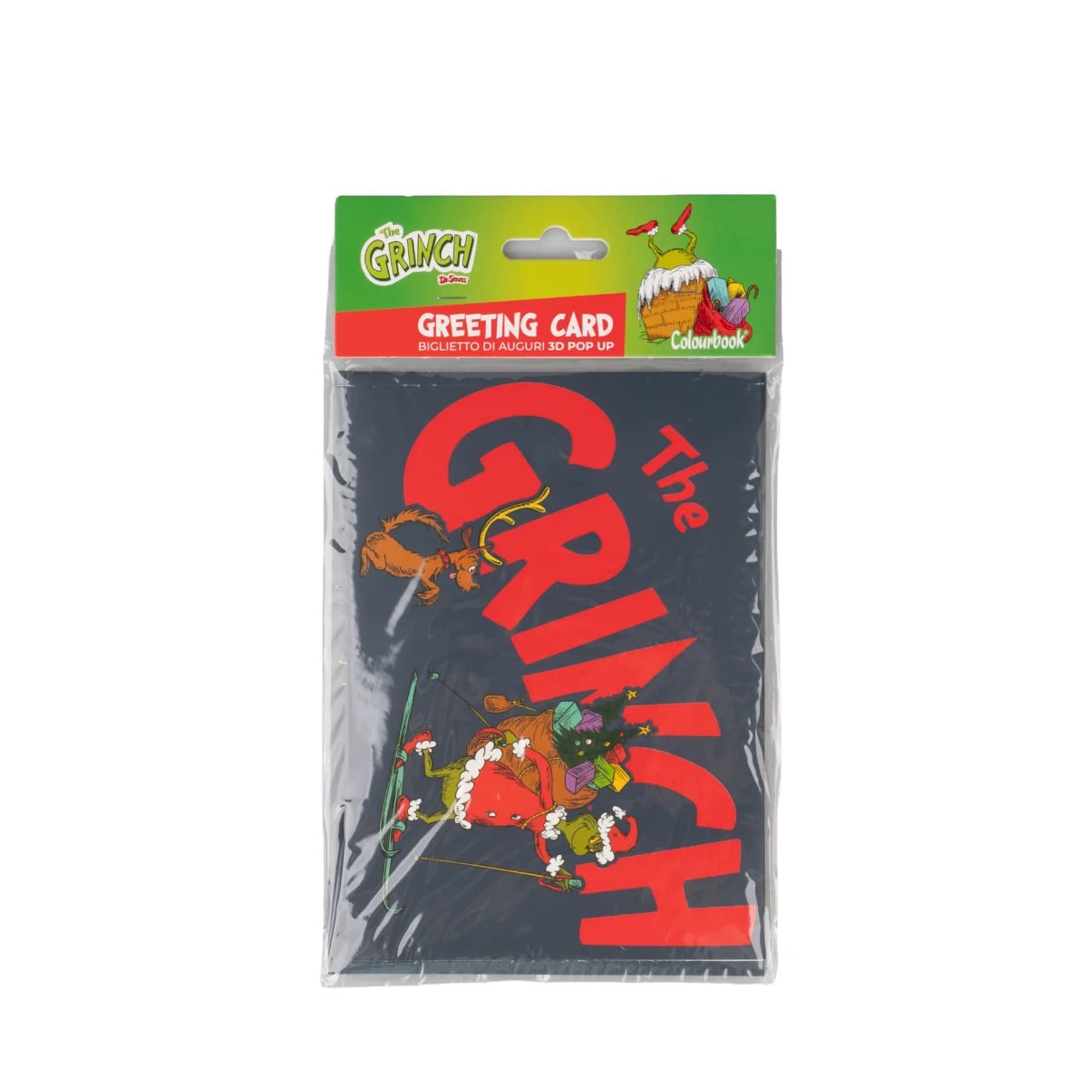 Biglietto d’auguri Pop-Up 3D The Grinch – 17x12cm