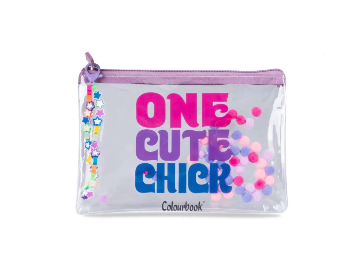 Pochette trasparente Soft Bubbles COLOURBOOK