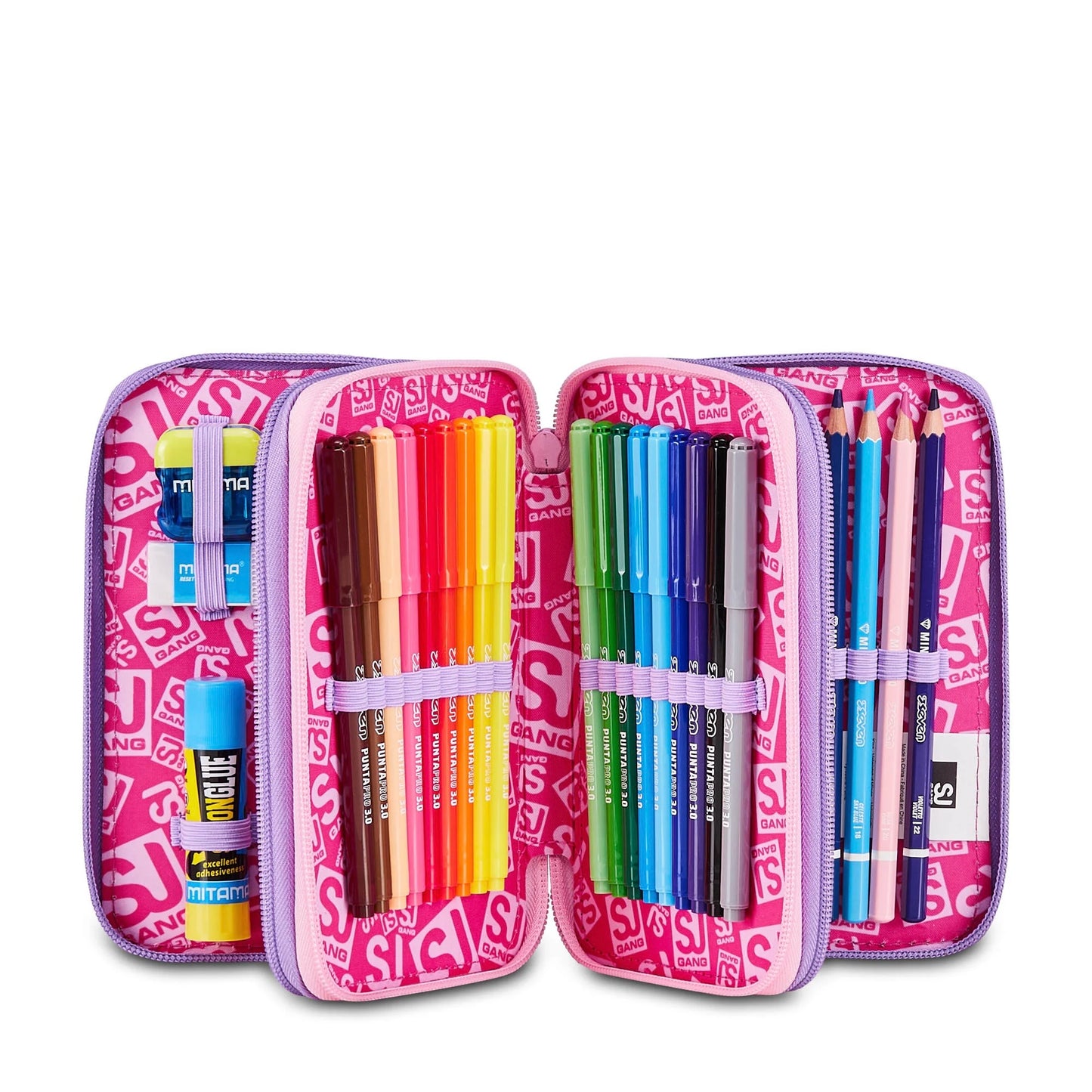 Astuccio 3 Zip 3D - Pixie Unicorn