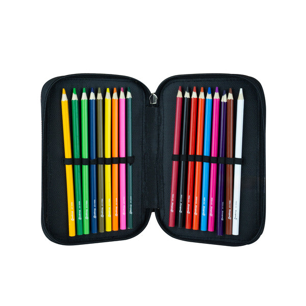 Astuccio Organizzato 3Zip Chrome – Disegno38