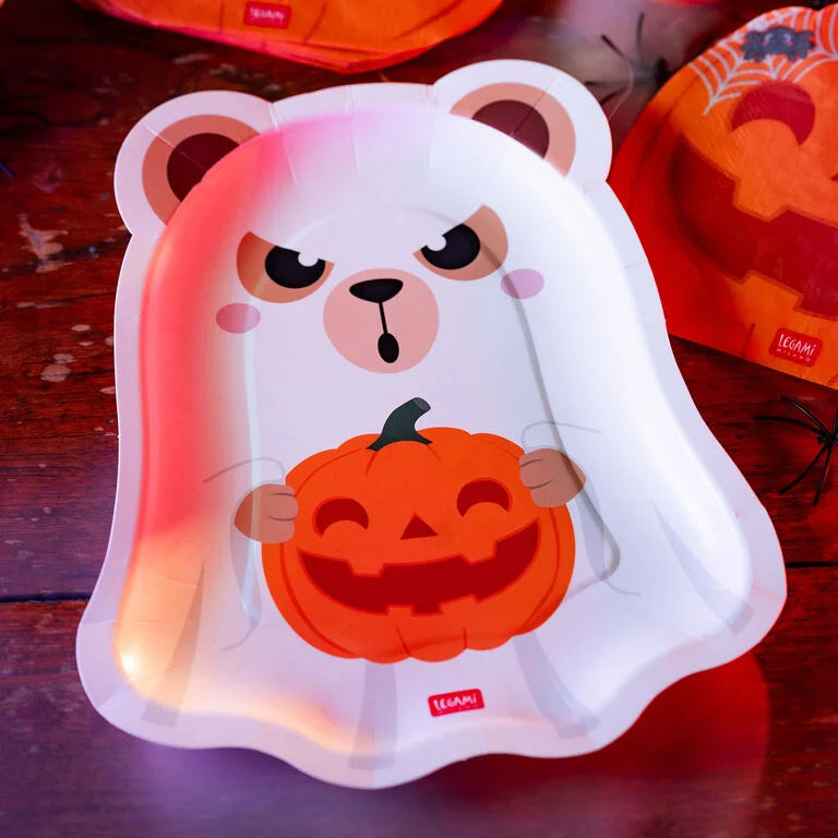 Set di 8 Piatti in Carta - Boo Appétit!