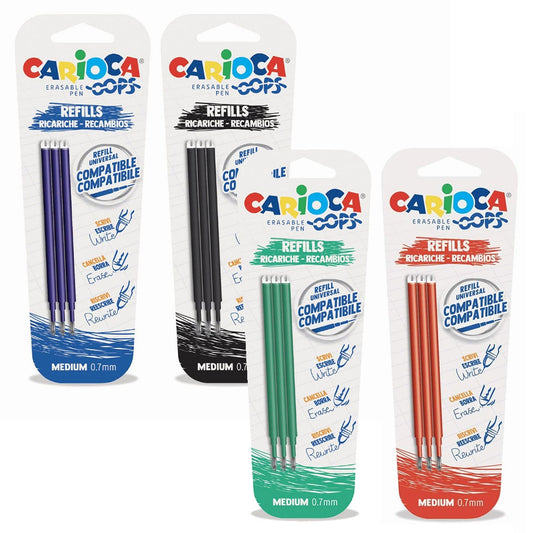 Refill penna cancellabile Carioca Oops