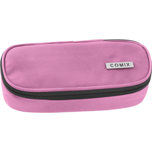 Astuccio Ovale COMIX Monocolore Mauve
