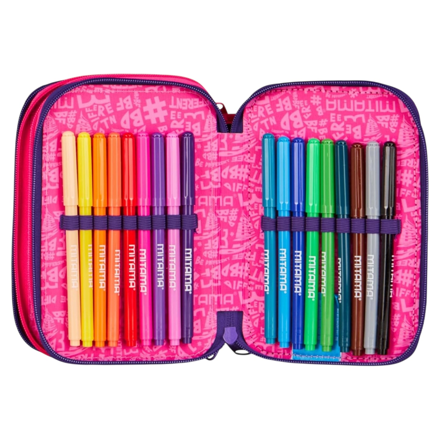 Astuccio 3 Zip MusicLove - Mitama