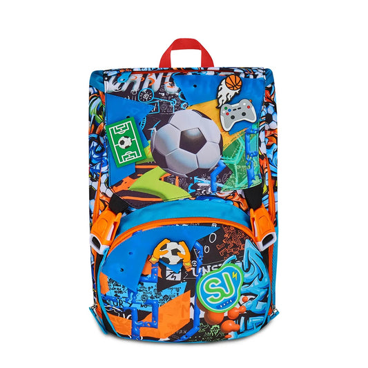 ZAINO SJ ESTENSIBILE BIG - TINYPATCH BOY