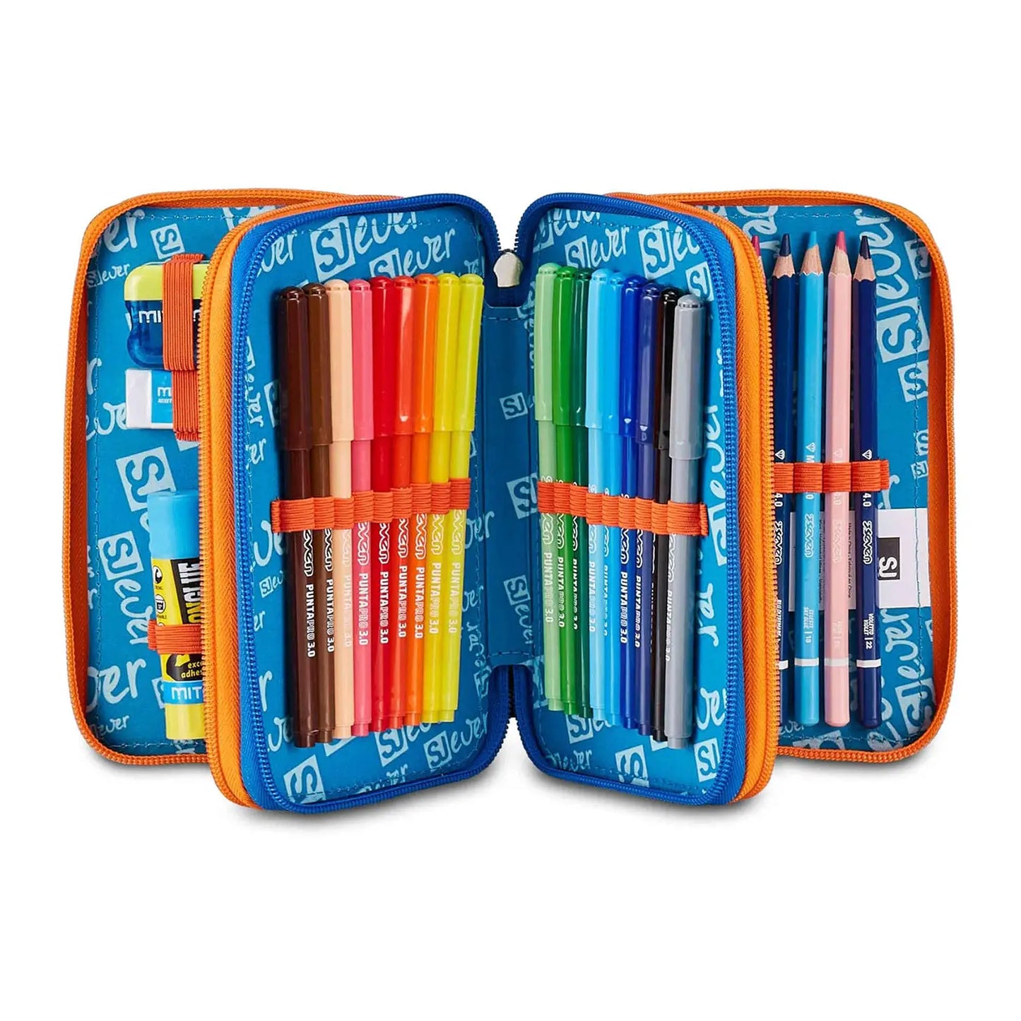 Astuccio 3 Zip High Flames - SJ Gang Ever