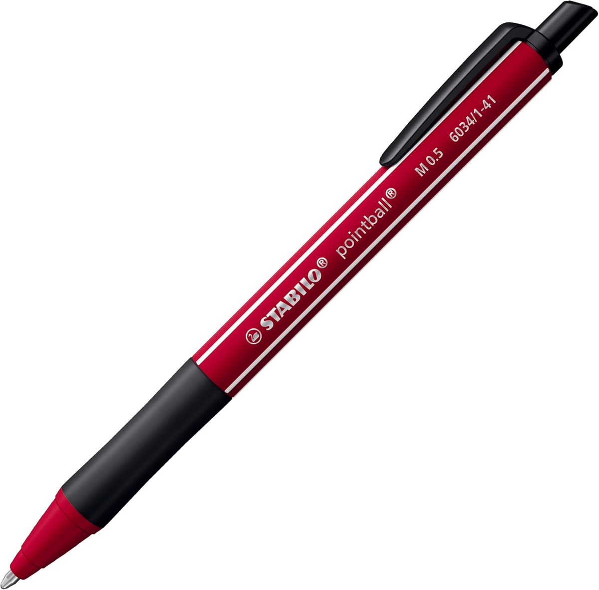 Set 4 Penne Pointball Wildflower Edition - Ink Blu - Stabilo
