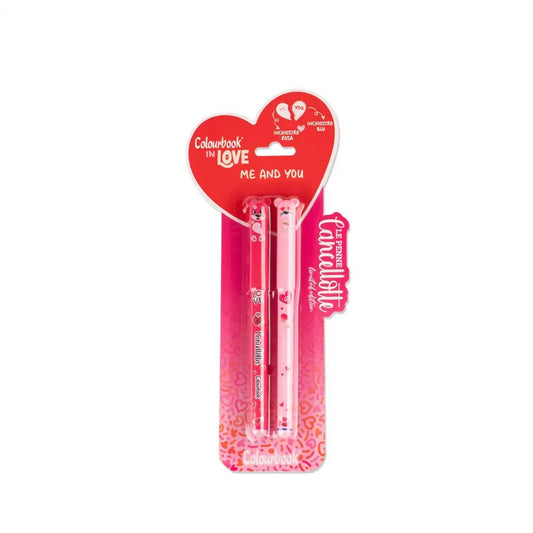 Set 2 penne gel cancellabili Cancellotte in Love