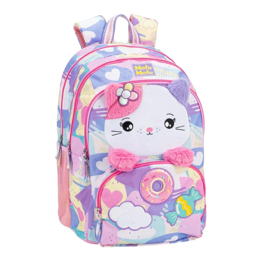 Zaino organizzato Mofu Mofu Gatto